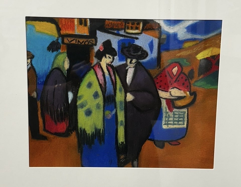 Couple by the inn, Pablo Picasso